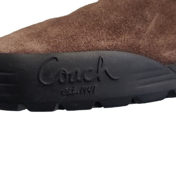 Coach Talen Winter Boots, Suede and Genuine Rabbit Fur size 8 - Picture 5 of 12